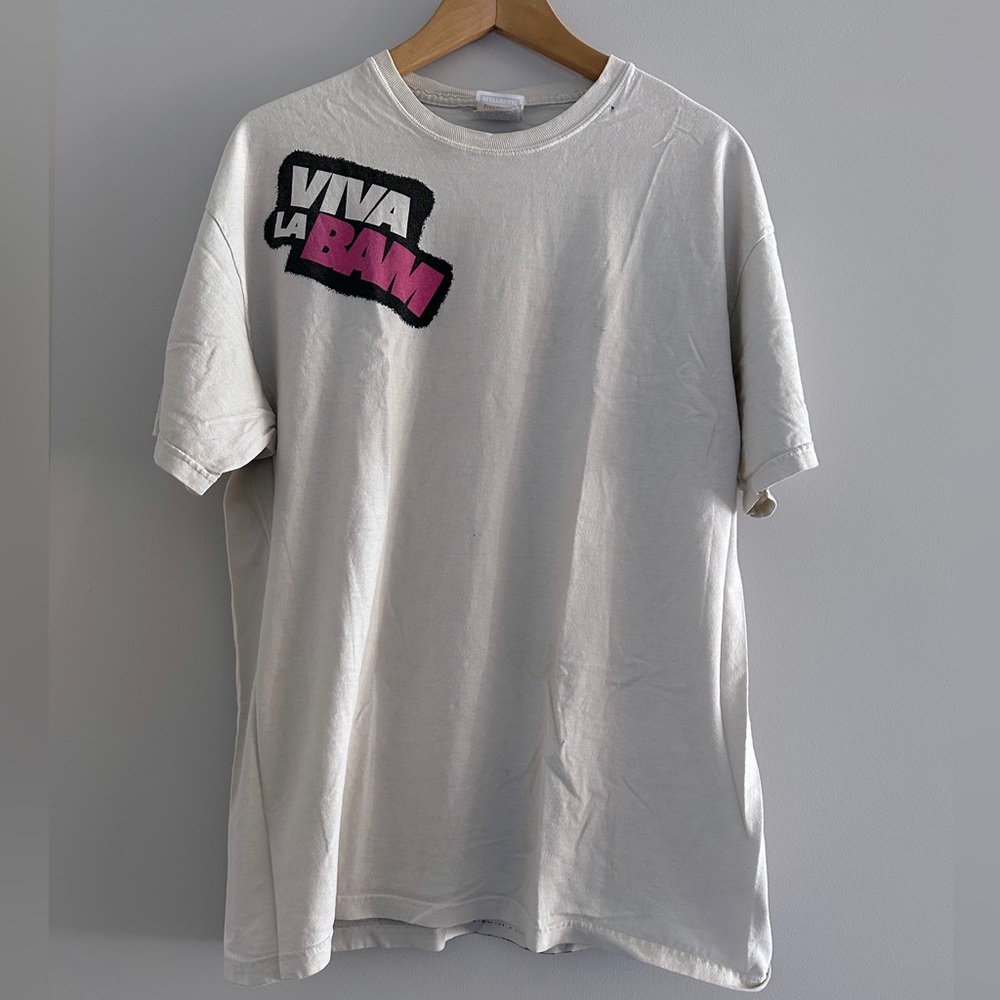 Vintage Viva La Bam TV Promo Shirt Early 2000s Large Jackass MTV CKY HIM